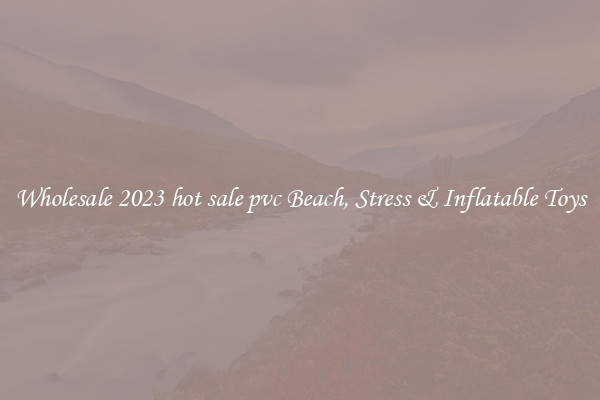 Wholesale 2023 hot sale pvc Beach, Stress & Inflatable Toys