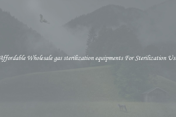 Affordable Wholesale gas sterilization equipments For Sterilization Use