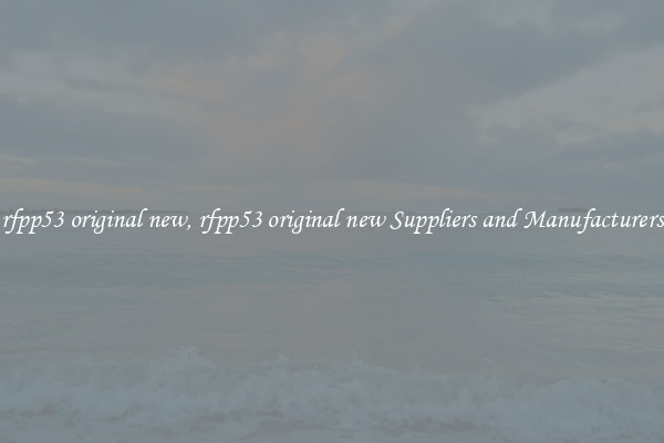 rfpp53 original new, rfpp53 original new Suppliers and Manufacturers
